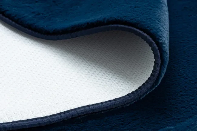 Protišmykový koberec POSH Shaggy navy granát plyš