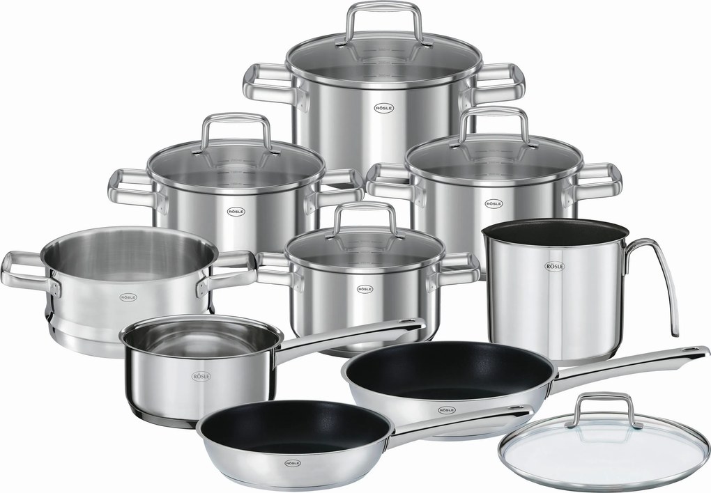 XXXLutz SADA HRNCOV 10-dielne 64/35/38 cm Rösle - Online Only bytové doplnky - 0053130250