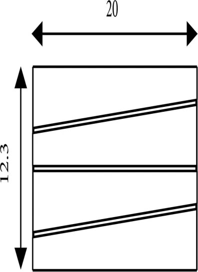 Searchlight 86410BK - LED Nástenné svietidlo SECTION LED/18W/230V čierna