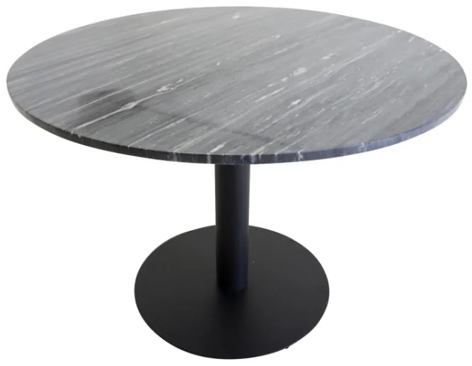 Estelle okrúhly jedálenský stôl (čierna/čierna)