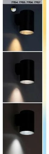 Rabalux 77157 vonkajšie nástenné LED svietidlo Urfa, 18W, IP65, čierna, 16 cm