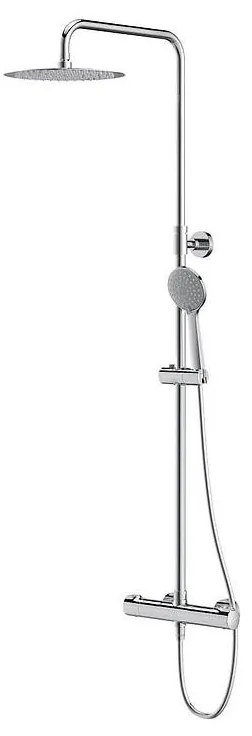 Cersanit S951-340 - Sprchová sada CITY s termostatickou baterií, lesklý chrom