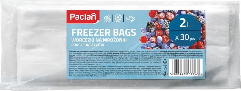 Paclan Mraziace vrecká 2L - 30 ks