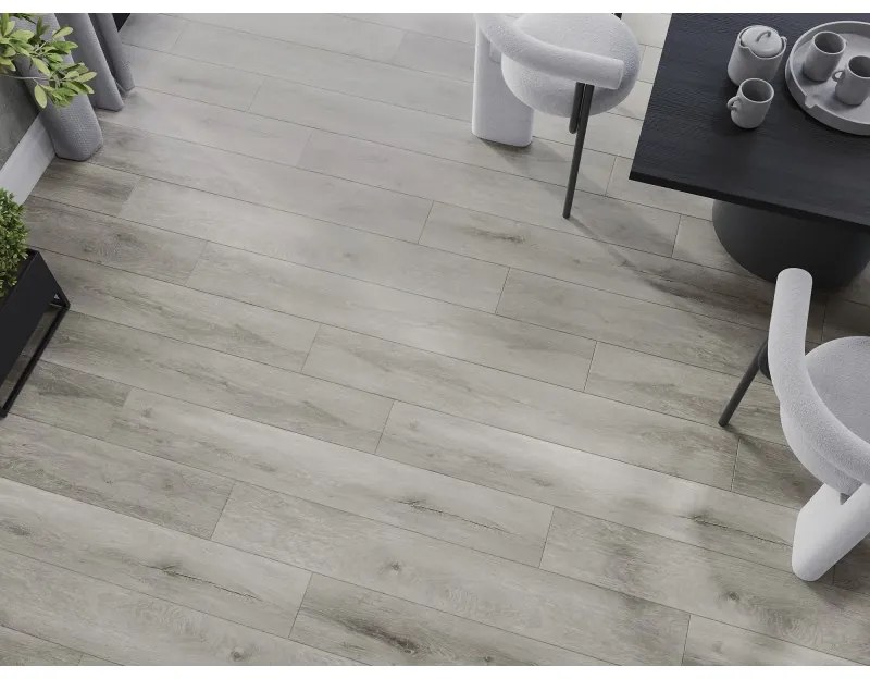 Mexen Boone, vinylová podlaha 1240x182 mm SPC 6,5 mm, IXPE 1,5 mm, 4-stranná V-drážka, dub, F1054-1240-182-505-4V1-01