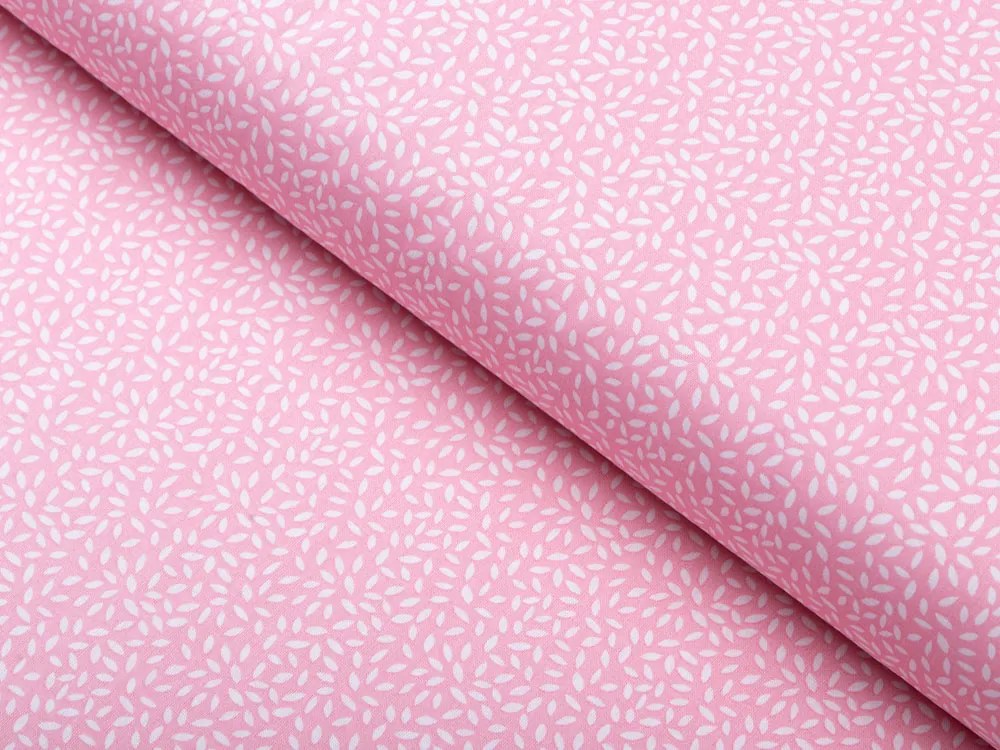 Biante Bavlnený obdĺžnikový obrus Sandra SA-256 Ryža na ružovom 130x220 cm