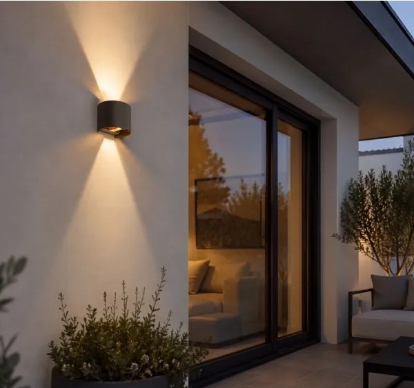 Rabalux 77217 - LED vonkajšie nástenné svietidlo VIRNA 5W/230V 2700/4000/6500K IP54 béžové