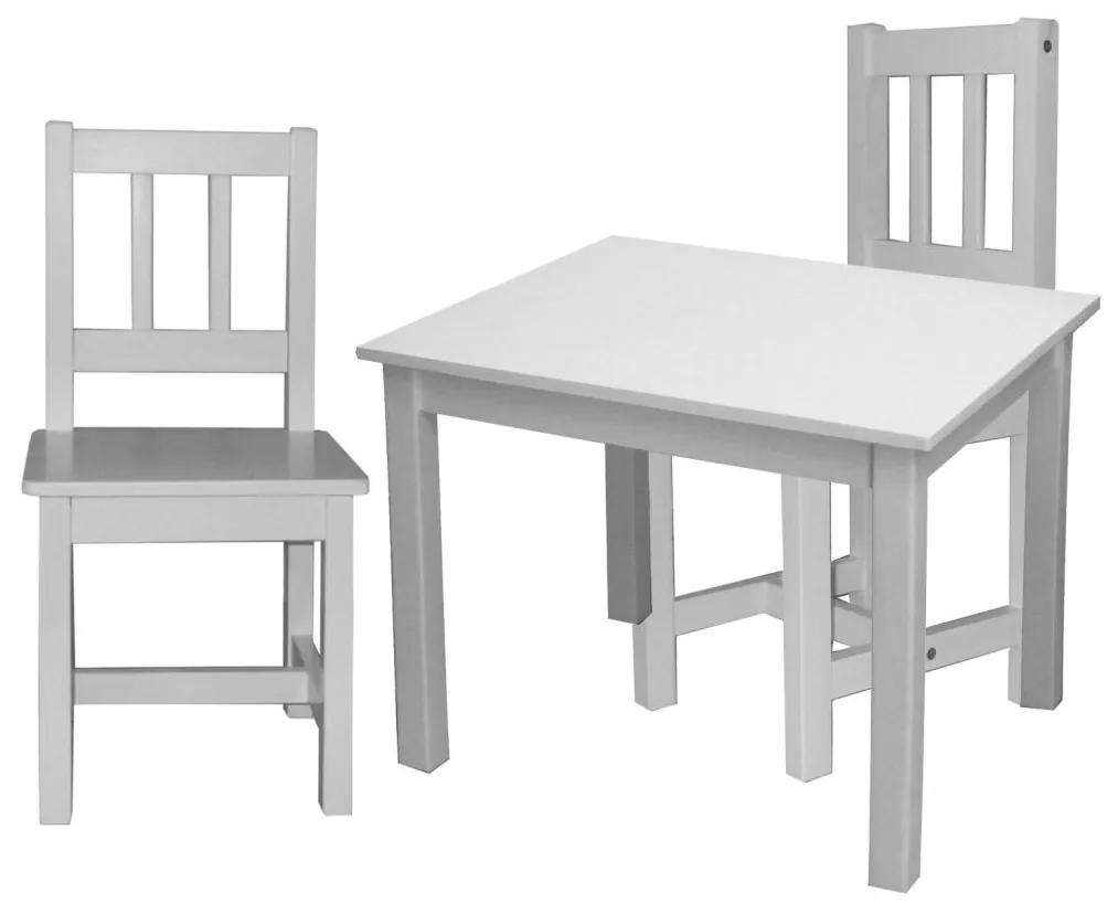 IDEA nábytok Detský stôl 8857 biely lak
