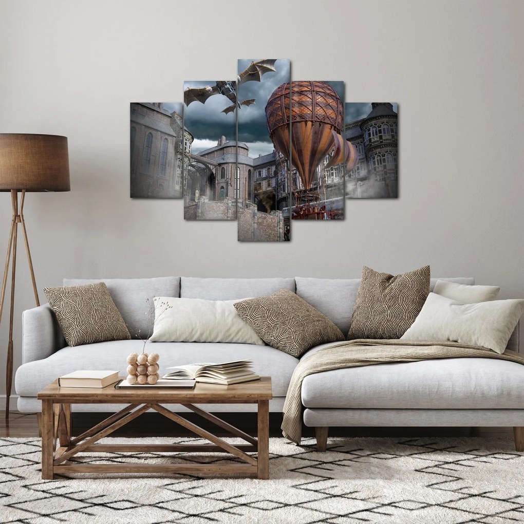 Obraz - Surrealistická krajina (150x105 cm)