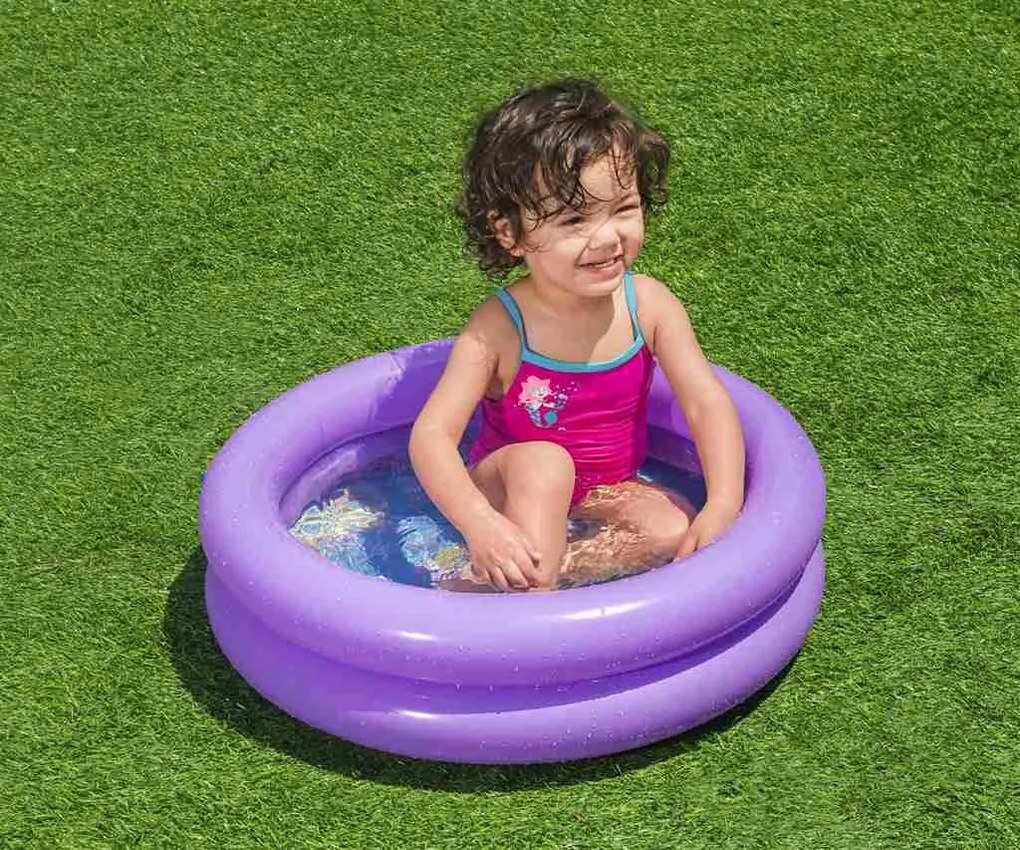 Detský nafukovací bazén Bestway Mikro 61x15 cm fialový