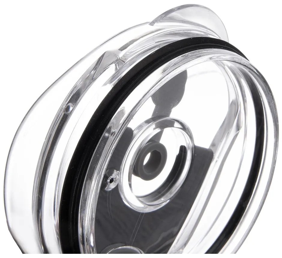 Čierny termo hrnček so slamkou 1,2 l Termo – Orion