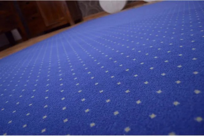 Metrážny koberec AKTUA modrý