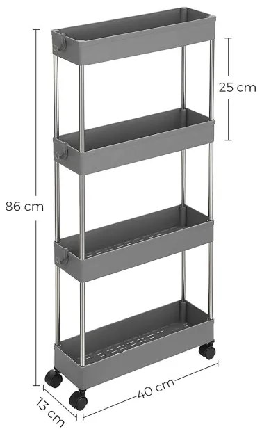 Pojazdný regál KSC008G01