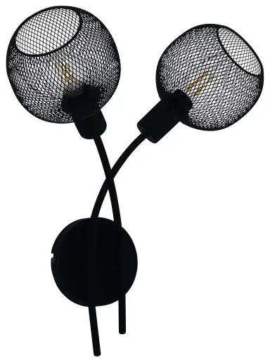 Eglo 43375 - Nástenné svietidlo WRINGTON 1 2xE14/40W/230V