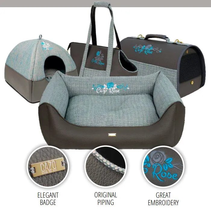 Pelech pre psa Blue Rose (M)