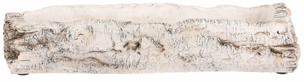 Kvetináč - truhlík, imitácia brezy, 39 x 14 x 8 cm, 39 cm