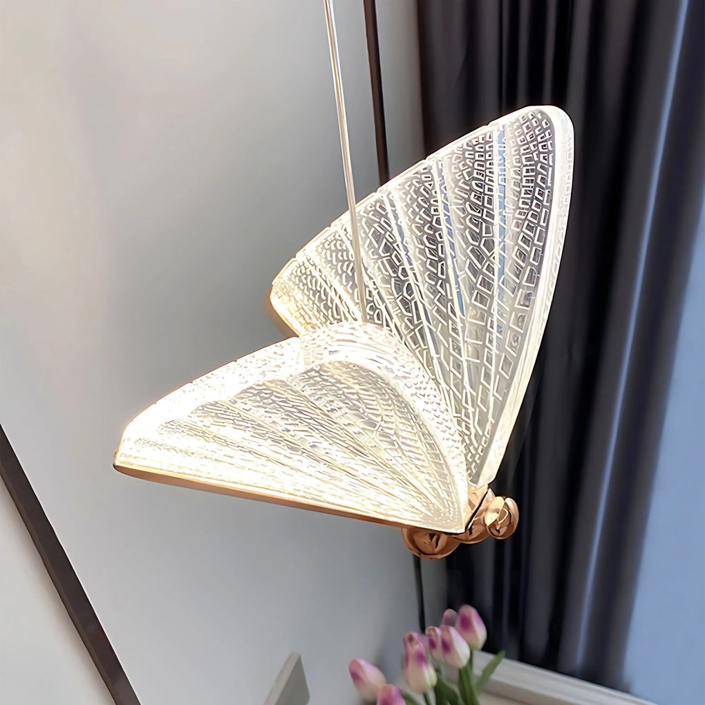 Toolight Toolight, LED závesné svietidlo 5W, 3000K, 1000lm, LHJ105-1CP, ružové zlato, OSW-50069