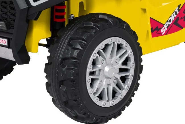 Elektrická štvorkolka Quad Sport TX 4 × 4 žltá