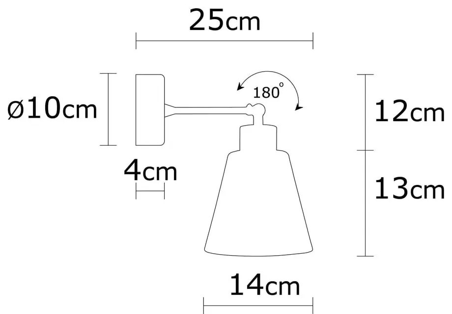 Nástenné svietidlo v tyrkysovej a prírodnej farbe ø 14 cm Manavgat – Opviq lights