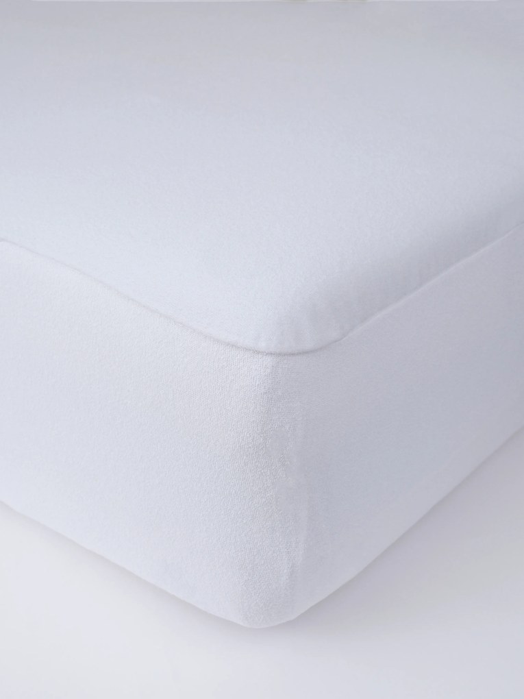Nepriepustné prestieradlo Froté 60 x 120 cm - biele