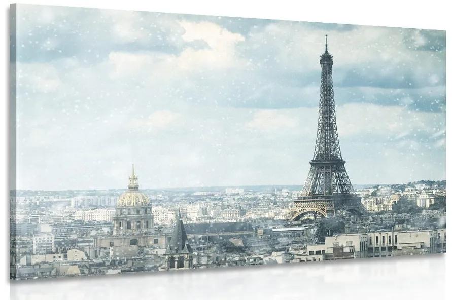 Obraz zimný Paríž Varianta: 60x40