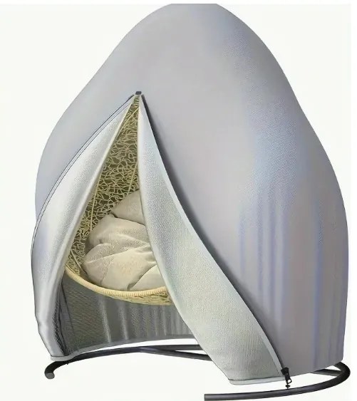 Ochranný obal / kryt na závesné dvojkreslo -sivý