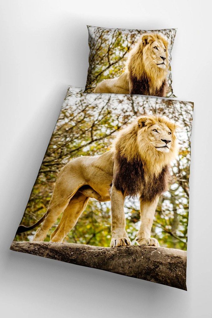 3d obliečky Leo 140x200 cm