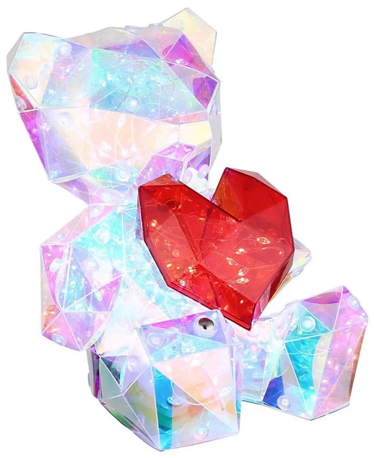 Globo 28058K - LED stmievateľná stolná dekorácia BRONDAR LED/3W/5V 1200 mAh medv