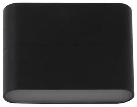 LED2 - LED Vonkajšie nástenné svietidlo FLAT 2xLED/3W/230V antracit IP54