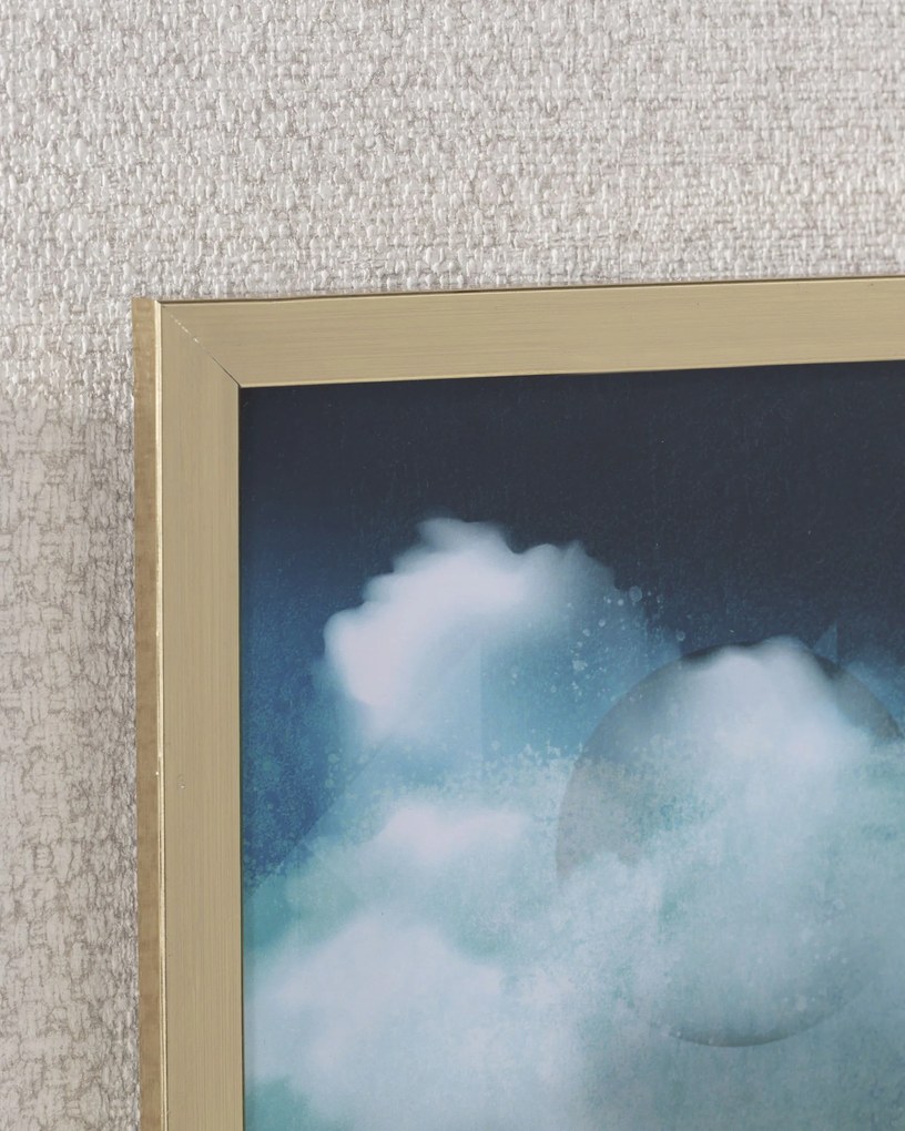 Obraz Impression 30x40cm gold&navy
