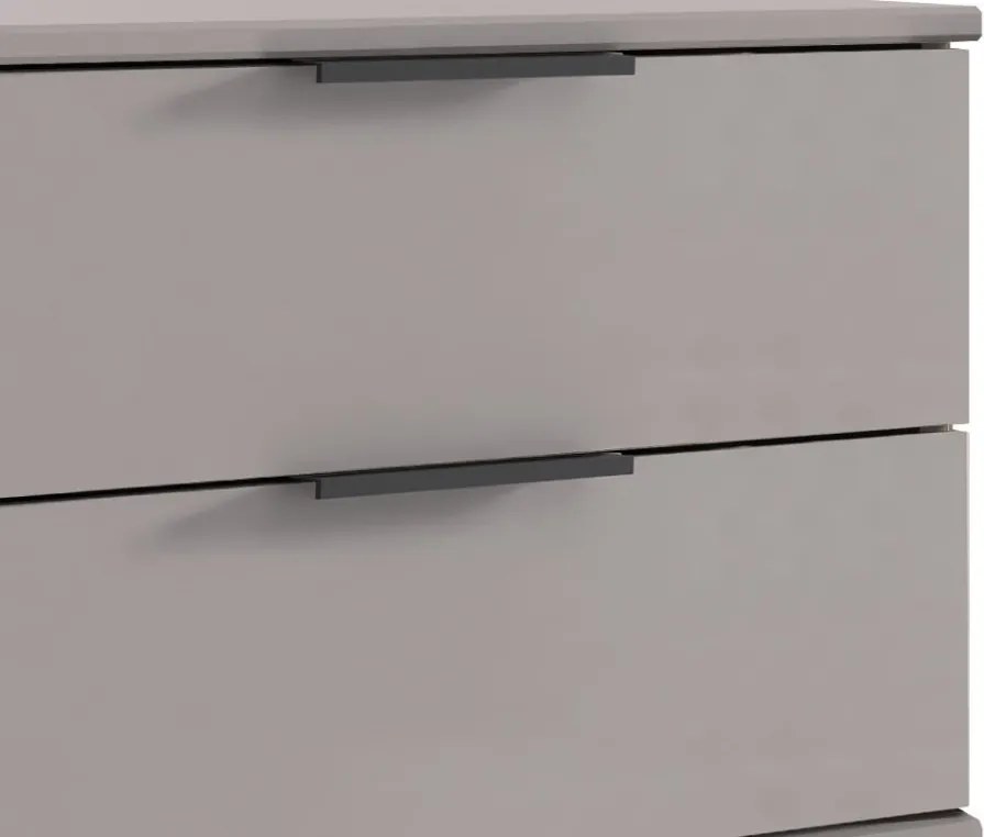 Set nočných stolíkov (2 ks) Tilburg, šedá sahara