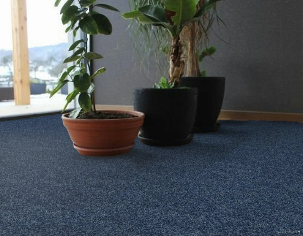 Beaulieu International Group, Koberec metráž Primavera 539, na mieru, šíře 4m, modrá, resine, chodba / predsieň