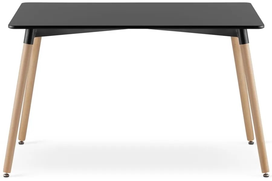 Stôl ADRIA 120 cm x 80 cm - čierny