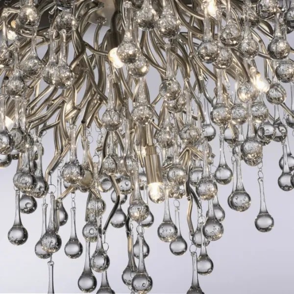 Paul Neuhaus 8091-55 - Prisadený luster ICICLE 9xG9/40W/230V pr. 50 cm chróm