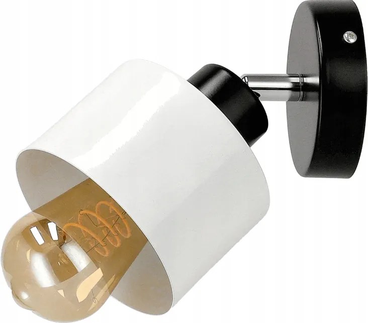 BERGE LED nástenné svietidlo 1xE27 KÚBIK WHITE