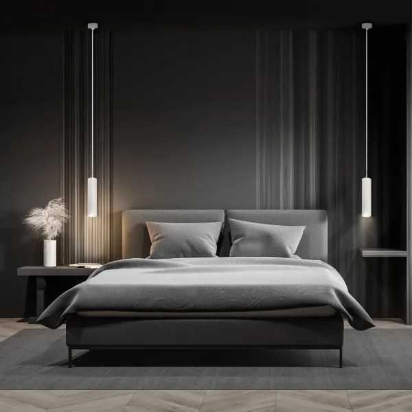 Brilagi - LED stmievateľný luster na lanku SELE 1xGU10/4,8W/230V biela