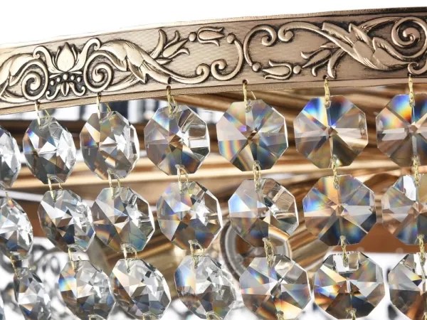 Maytoni DIA891-CL-14-G - Prisadený luster PALACE 14xE27/60W/230V