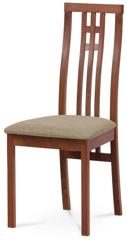 Jedálenská stolička z masívneho dreva BC-2482,čerešňa