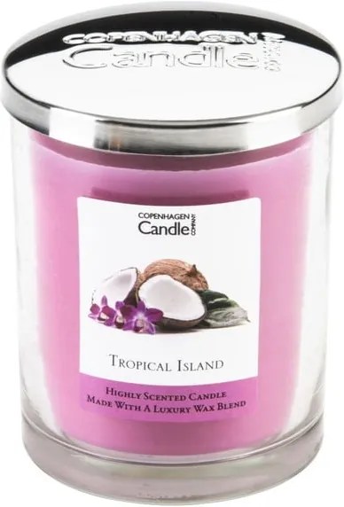 Aróma sviečka s vôňou tropického ovocia Copenhagen Candles Tropical Island, doba horenia 40 hodín