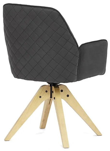 Autronic BONTEC Jedálenská stolička, čierna, látka, HC-539 BK3 Farba: Čierna
