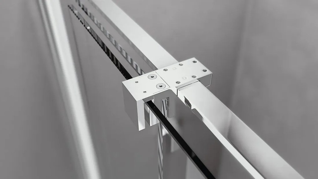 Polysan Sapho, ROLLS LINE sprchové dvere 1400mm, výška 2000mm, číre sklo