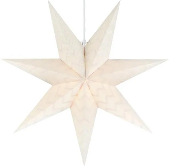 Markslöjd 705805 - Vianočná dekorácia ADMIRA 1xE14/25W/230V pr. 45 cm krémová