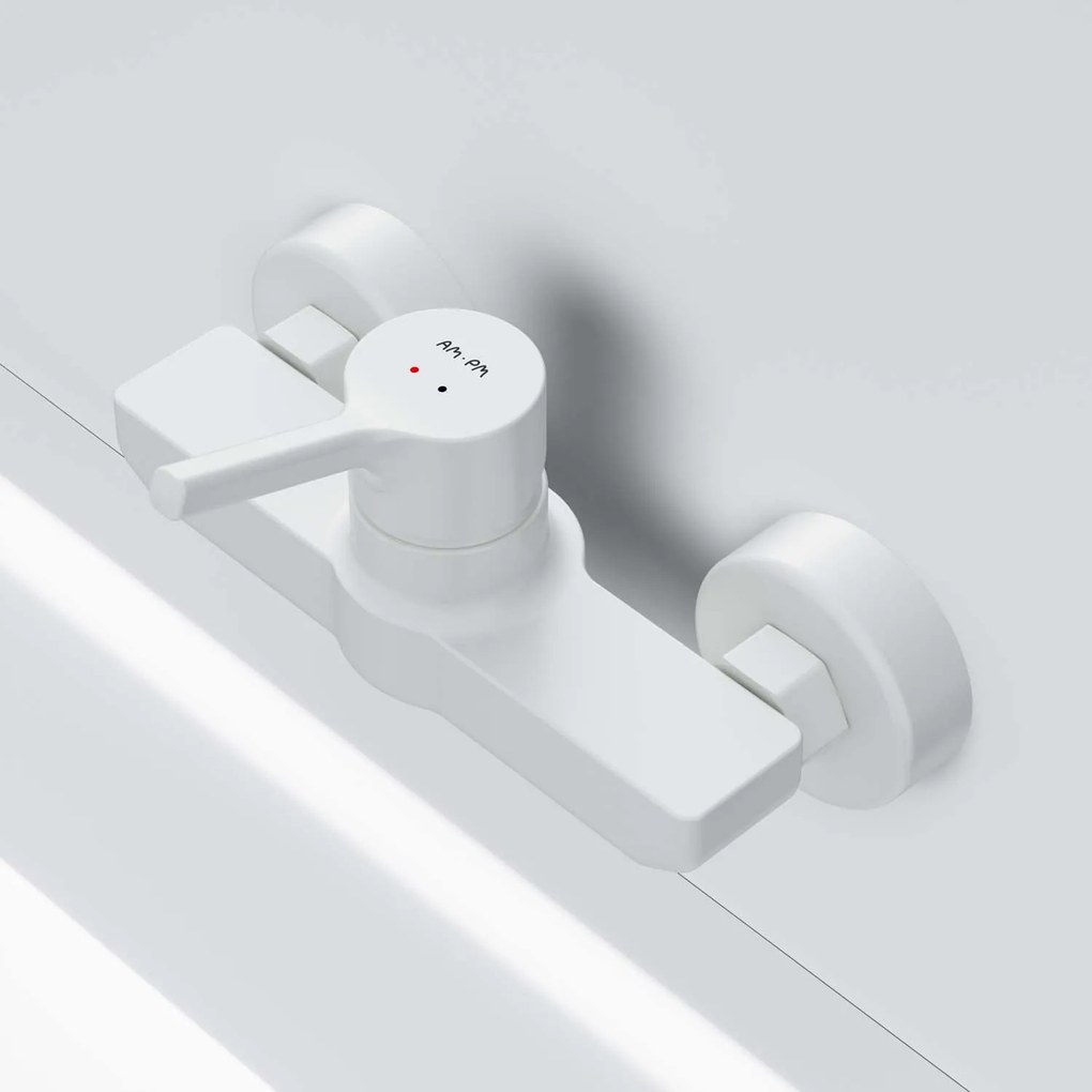 Sprchová batéria AM.PM X-Joy S FXB20033 jednopáková, biela