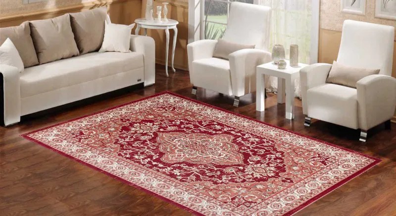TA Koberec K468A RED COLORADO BIL Krémový Obdĺžnikový Rozmer: 250x350 cm