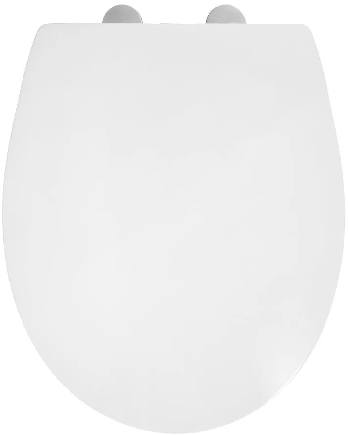 SAMONA SAMONA, JOAN WC sedátko, SLIM, Soft Close, Easy Take, biela, 44845102