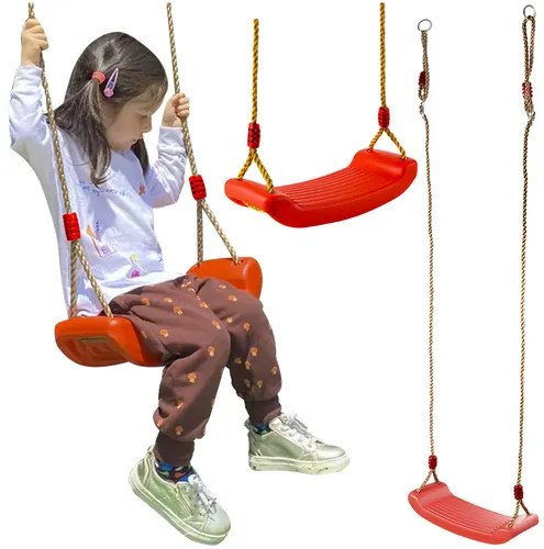 Detská záhradná hojdačka na lanách modrá