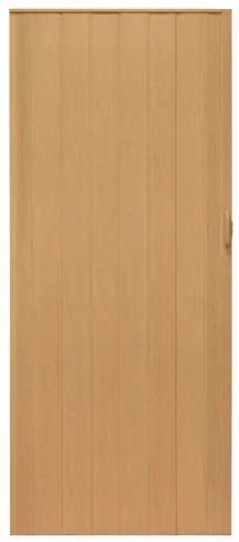 Skladacie dvere 004-100-02 svetlý dub 100 cm