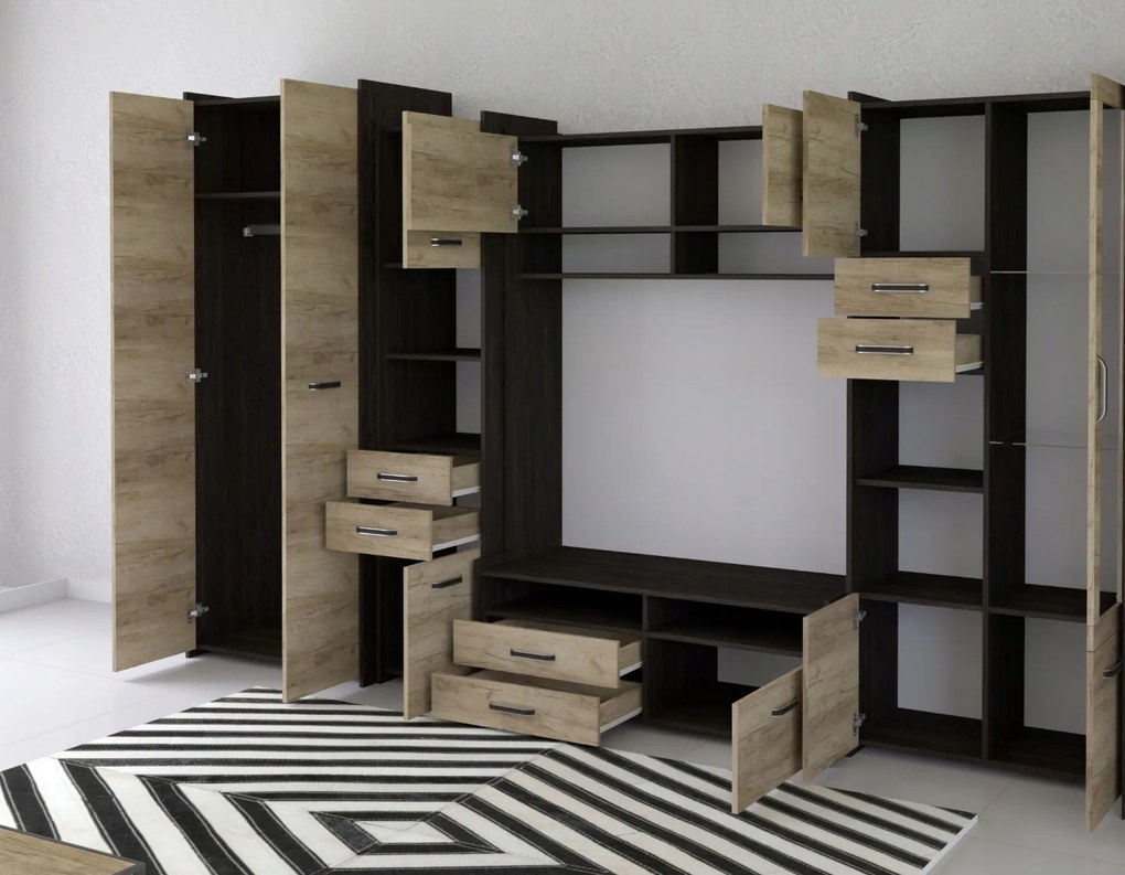 Obývacia stena MIRRAGE S