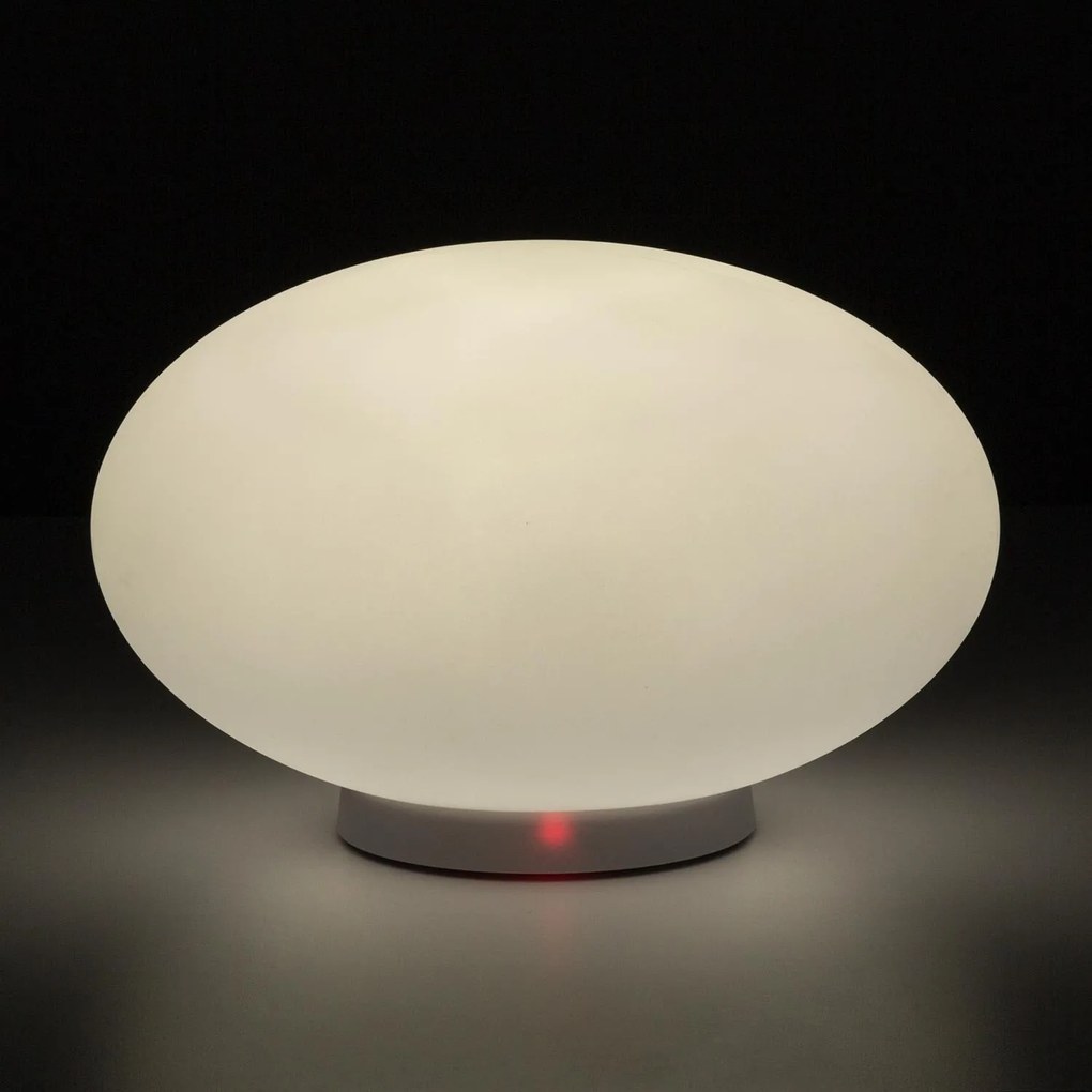 Blumfeldt Flatlight, LED lampa, induktívna nabíjacia stanica, polyetylén, diaľkový ovládač