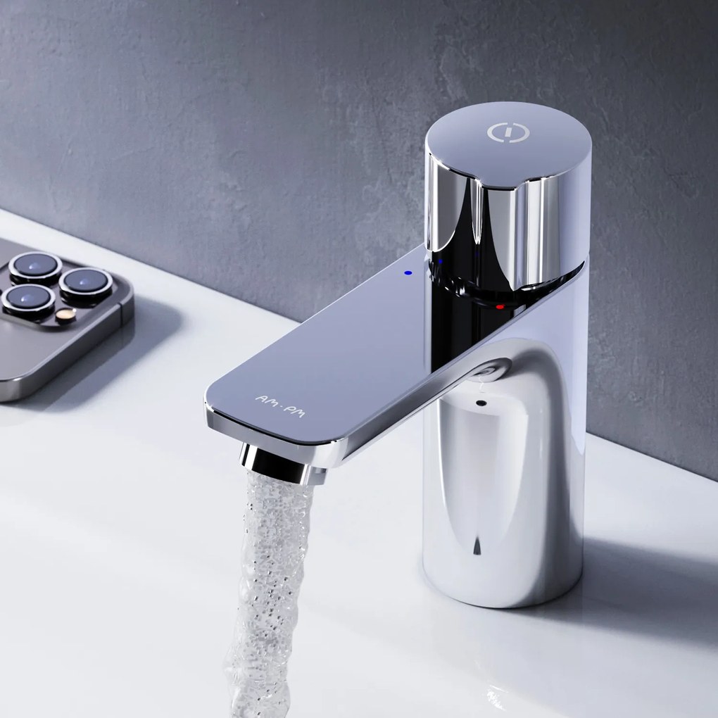 Umývadlová batéria AM.PM X-Joy FXT02500 TouchReel, chróm