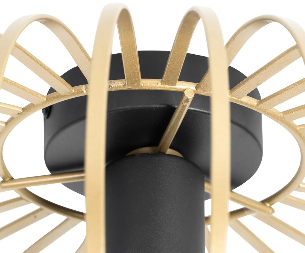 Inteligentné stropné svietidlo zlaté 39 cm vrátane Wifi G95 - Johanna